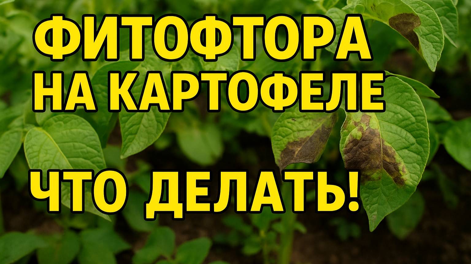 Фитофтора на картофеле? Что делать и как спасти урожай!