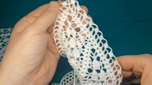 Овальная Салфетка крючком.  Дорожка крючком. Третья ча