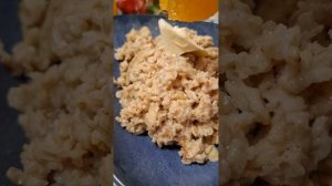 Овсянка с клубникой#завтрак#клубника#каша#овсянка