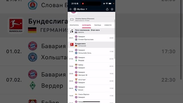 Бавария - Слован Братислава, Прогноз на футбол сегодня