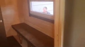 Баня Квадро Хаус 4х5.5 с панорамным остеклением