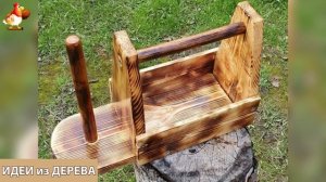 Идеи поделок из дерева своими руками для дома и дачи фото для вдохновения (43)