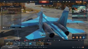 WarThunder. Пробую Р77. Вывожу из стока Су 27СМ №3#warthunder#XaJlTyPaTV