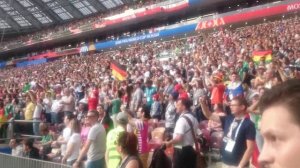 Россия: MEXICO SUPPORT IN LUZHNIKI PRE MATCH. Germany vs México - Russia 2018 | #MEXICO FANA