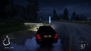 Красивый дрифт на Мерседесе