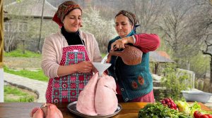 Деревенская классика: как готовят лёгкие ягнёнка со свежим молоком