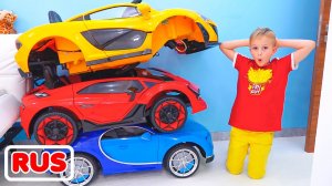 Влад и Ники играют с мамой - Сборник видео для детей!