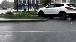 В Москве прошёл сильный град