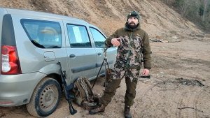 Сайга мк 223 и Arkon Arma HL50. Охота на бобра с лодки. Как охоти