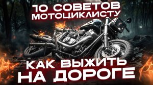 Советы мотоциклисту как избежать ДТП, как управлять мотоциклом, езда на мотоцикле основы