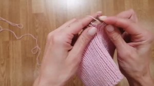 Как вязать резинку без перекоса