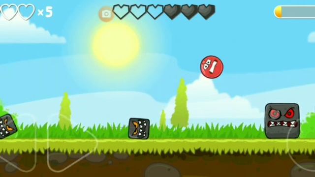 Побеждаем боссов в red ball 4 (1 часть)