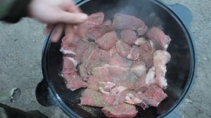 ГОВЯДИНА В КАЗАНЕ ПО-КАВКАЗКИ НА НОВЫЙ ГОД 2019.