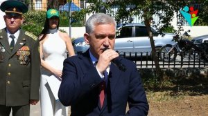 Открытие памятника пограничникам