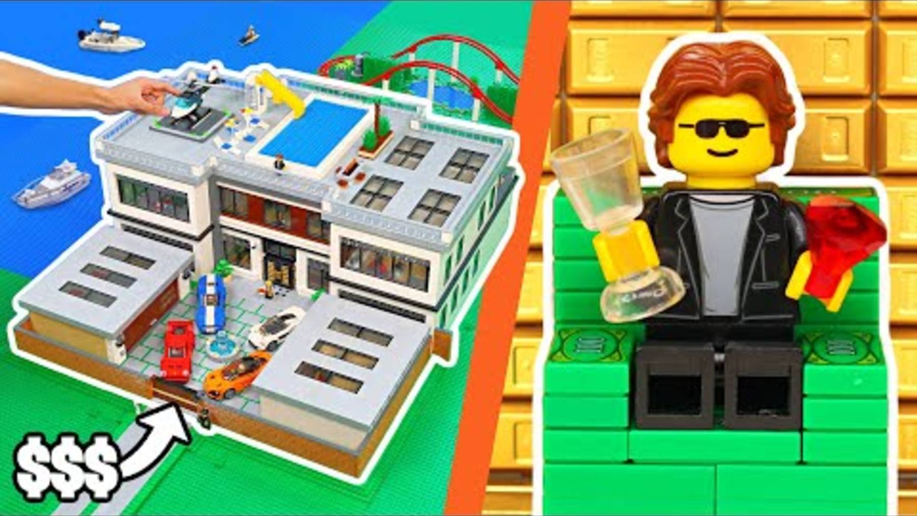 Я построил ДОМ СВОЕЙ МЕЧТЫ из конструктора LEGO...