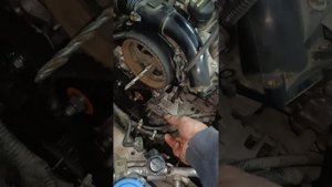 Замена ремня ГРМ, volvo v40 D2, diesel.