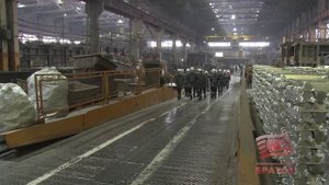 С рабочим визитом площадку БрАЗа посетили сотрудники Иркутской таможни