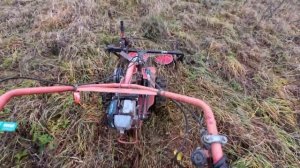 Роторная косилка Заря с уникальной доработкой.