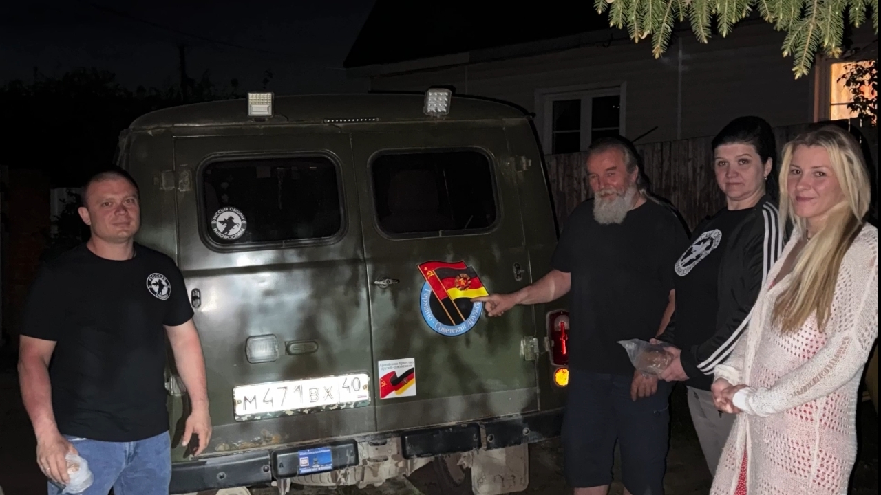 Русская Община г. Малоярославца Калужской области навестила семью коренных немцев Грисбах