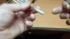походная ложка-вилка своими руками,проще не куда