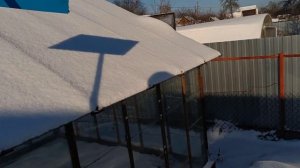 Скребок для чистки снега с крыши. Скребок для уборки с?