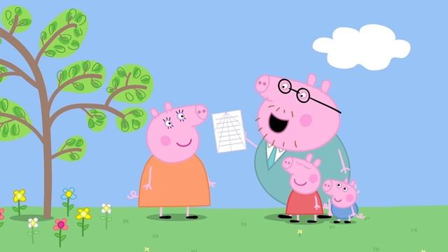Свинка Пеппа на русском все серии подряд | Взрослые друзья Хлои | Мультики смотреть онлайн