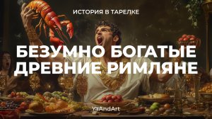 История в тарелке: что ели богачи Древнего Рима? Кулинарные безумства Апиция