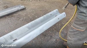 Горячее цинкование поверхностей металлов путём напыл