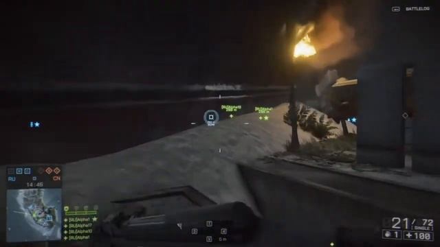 Battlefield 4 - Paracel Storm Levolution Эсминец / Destroyer Ship