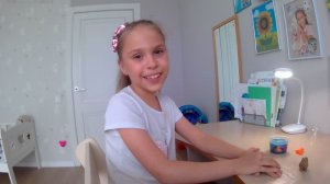 Настя и птичка - Капи-слайм