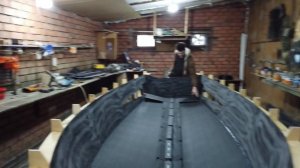 Сборка лодки Обь-1 из ПНД