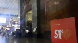 Первый этаж Павелецкого вокзала обзор внутри главног?