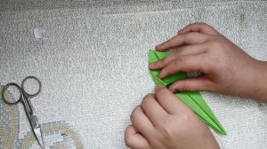 оригами хваталка из бумаги