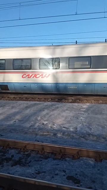 Сапсан Velaro Rus #shorts #поезд #сапсан #высокоскоростной #жел смотреть онлайн