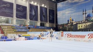 ЖГ 2 спортивный , Билык Александра - Кардаполова Дарья - Проценко Алиса, Балансовое упражнение