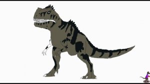 !ПОЛНЫЙ ГИГАНОТОЗАВР! (Пишите в коменты кого еще нарисовать👇)