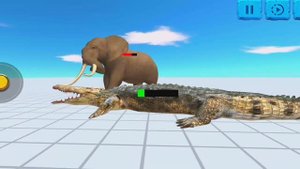 КРОКОДИЛЫ НАПАЛИ НА СЛОНОВ 🔥😱 Animal Revolt Battle Simulator