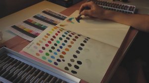 Пробую рисовать масляной пастелью и теперь это мой лю?