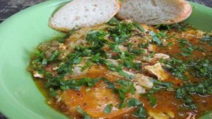 Чирбули - грузинская яичница