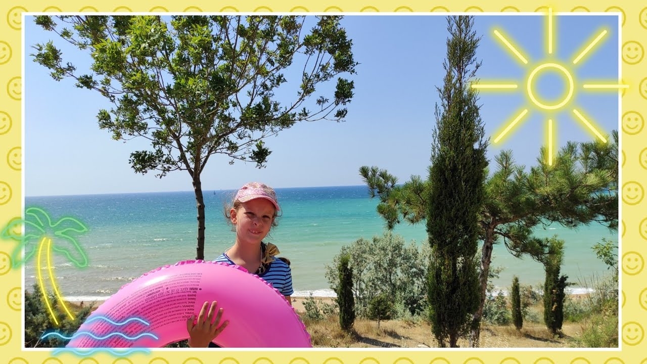 🏖️ ️Дорога на пляж через сосновый бор/ Пляжный день/ день 16