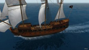 Caribbean Legend. Тяжёлый Фрегат.  Новая модель Корабля для Ун?