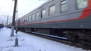 ЭП1П-050 с поездом №571 Минеральные Воды — Москва.