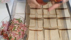 Пицца-бутерброды за 5 минут. Сохраняй! Самый Простой, Б?
