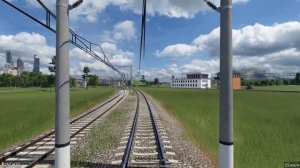 Transport Fever 2 - Сибирия. Поездка на электропоезде по маршруту "Ленинград - Долинск".