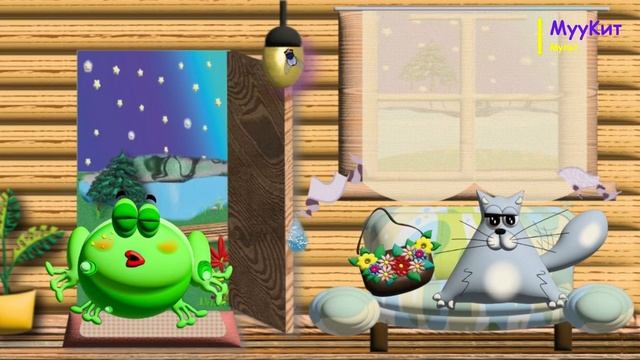 Рисуем котика пальчиками на бумаге! Это очень весело ? смотреть онлайн