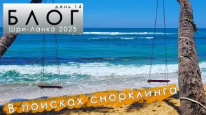 Блог из Шри-Ланки. #14. В поисках лучшего места для снорклинга
