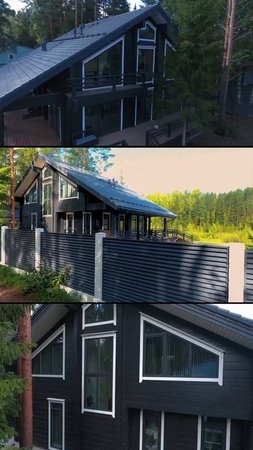 Загородный дом мечты из клееного бруса #домизбруса #дом