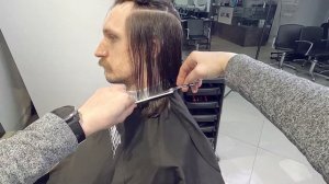 стрижка мужская / классический боб / Man haircut / Classic bob