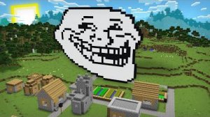 КТО ЗАТРОЛЛИЛ НАШУ ДЕРЕВНЮ ЖИТЕЛЕЙ В МАЙНКРАФТ | Риколит Minecraft