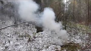 Большая дымовуха из калиевой селитры